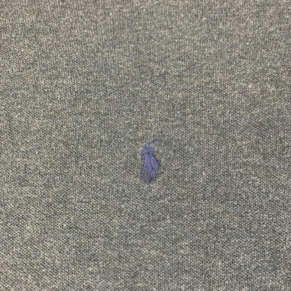 Polo By Ralph Lauren Mens Polo Shirt Size XL Classic Gray Short Sleeve Cotton - Picture 5 of 9